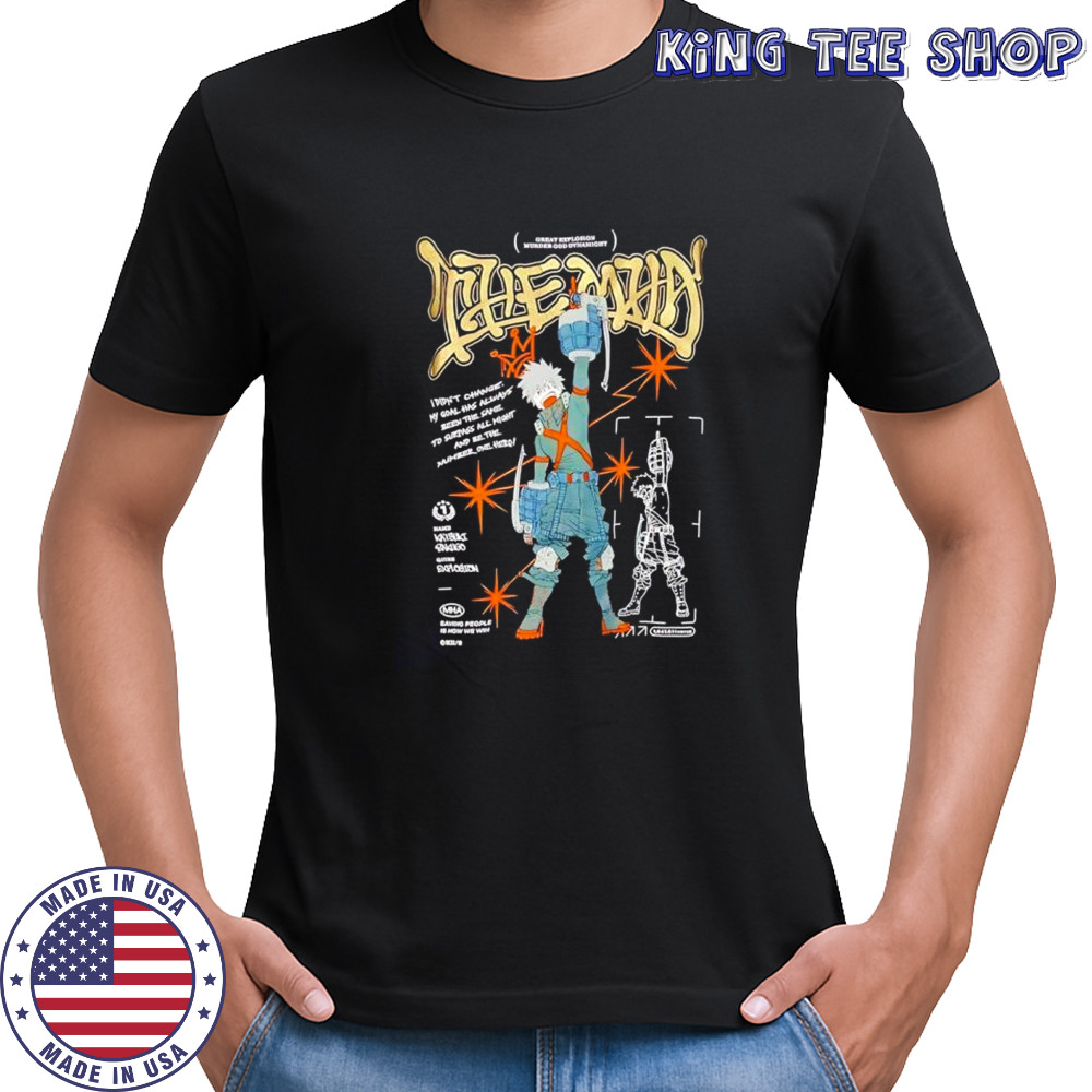 My Hero Academia Katsuki Bakugo character shirt