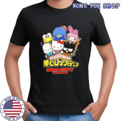 My Hero Academia X Hello Kitty and Friends graphic shirt