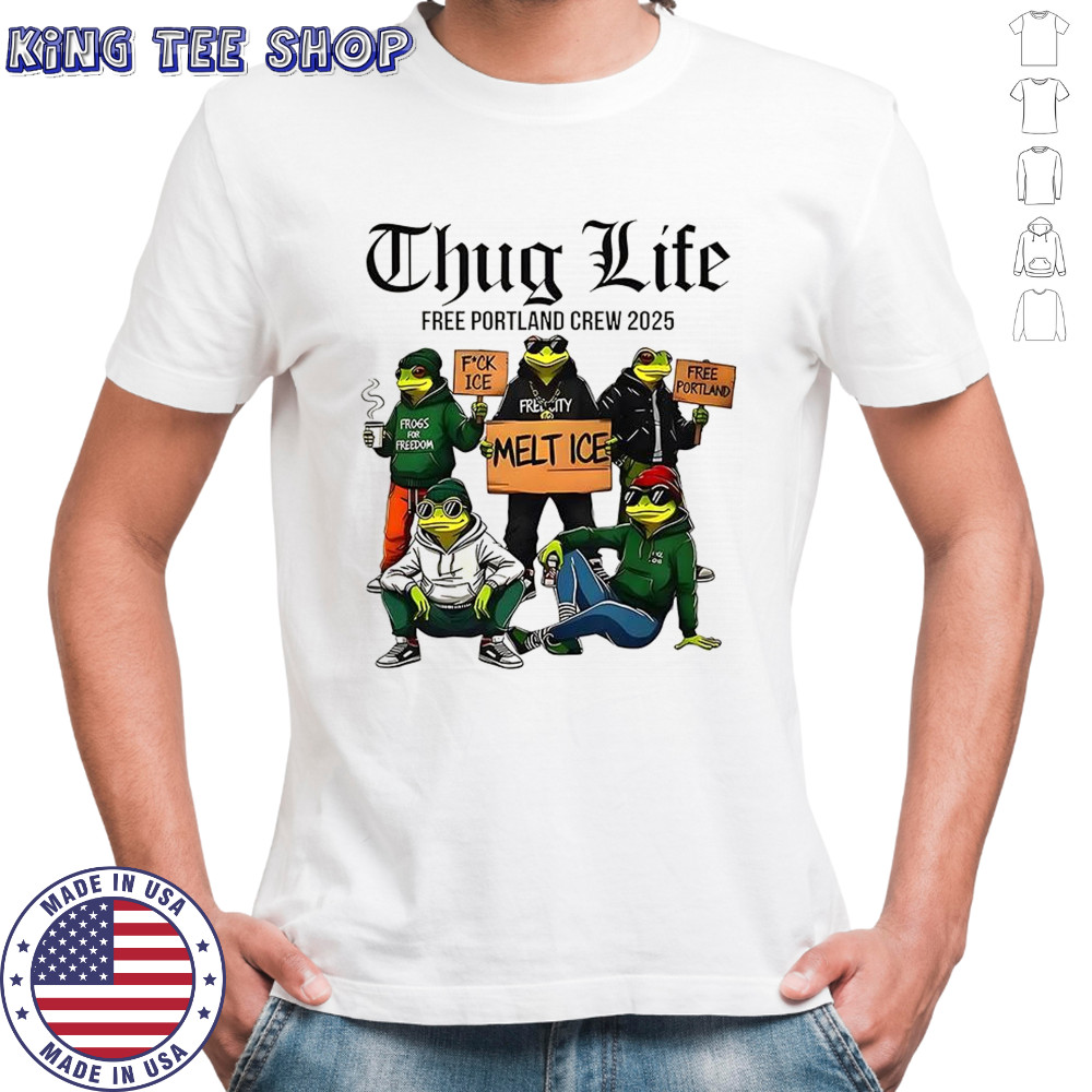 Portland Frog Thug Life shirt