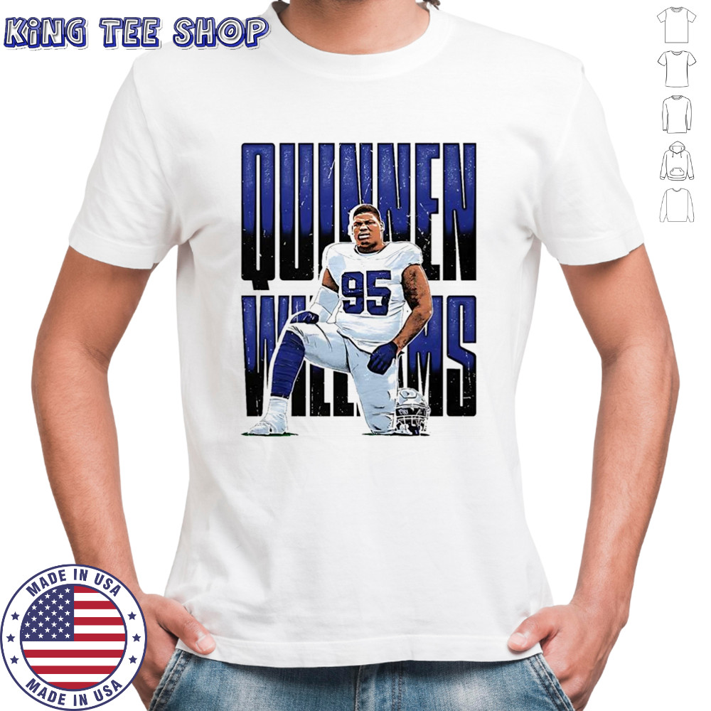 Quinnen Williams Dallas Cowboys football name retro shirt