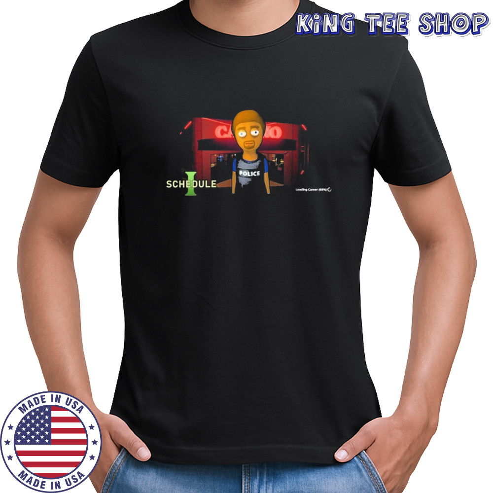 Schedule Denji Loading Career T-Shirt