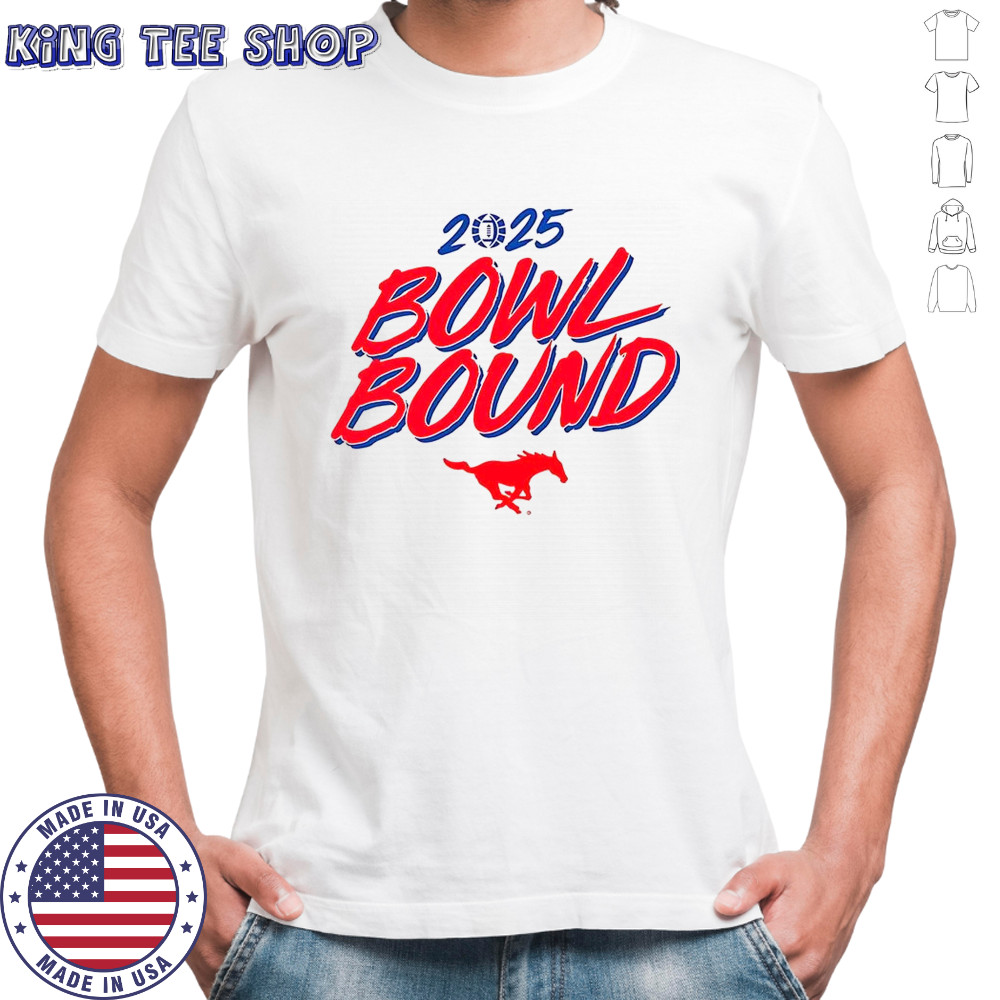 SMU Mustangs football 2025 Bowl Bound shirt