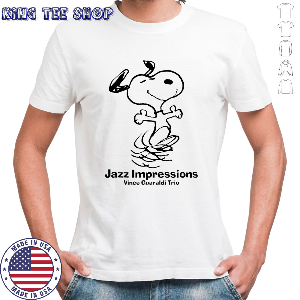 Snoopy Jazz Impression vince guaraldi shirt