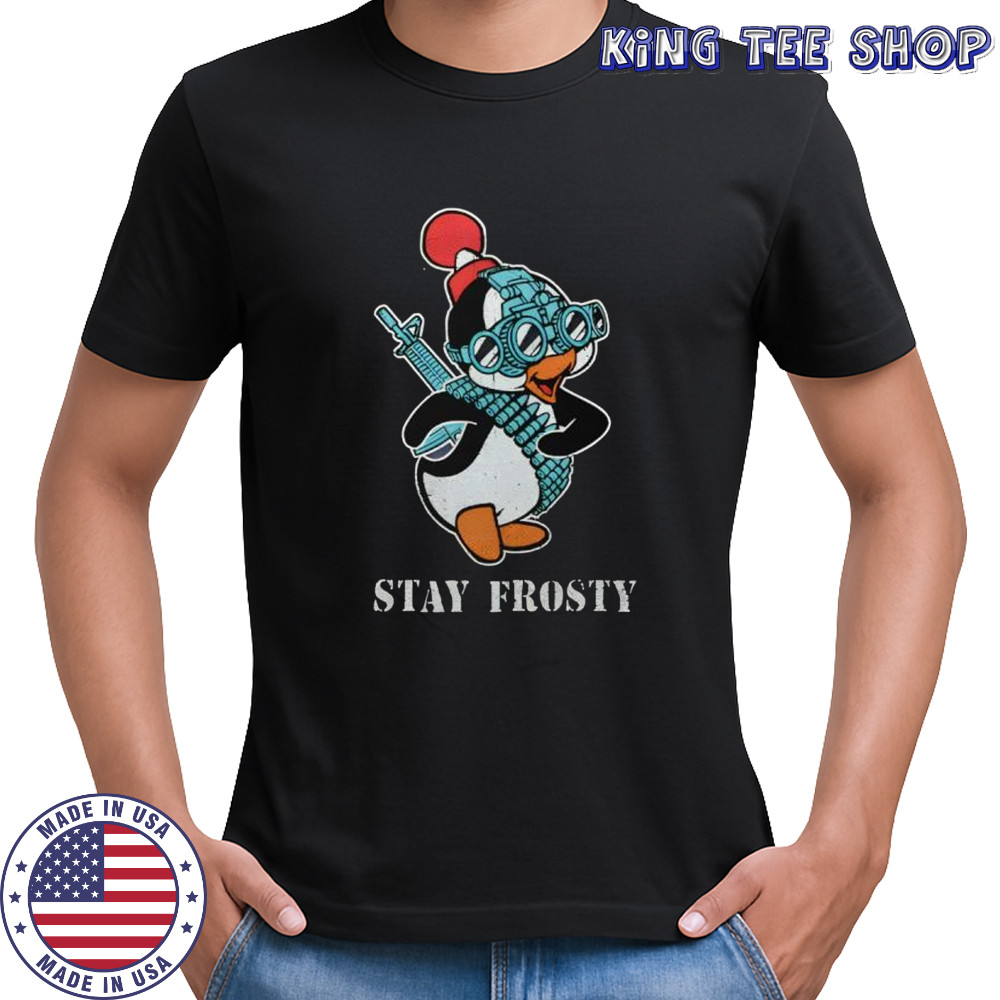 Tactical Penguin stay frosty shirt