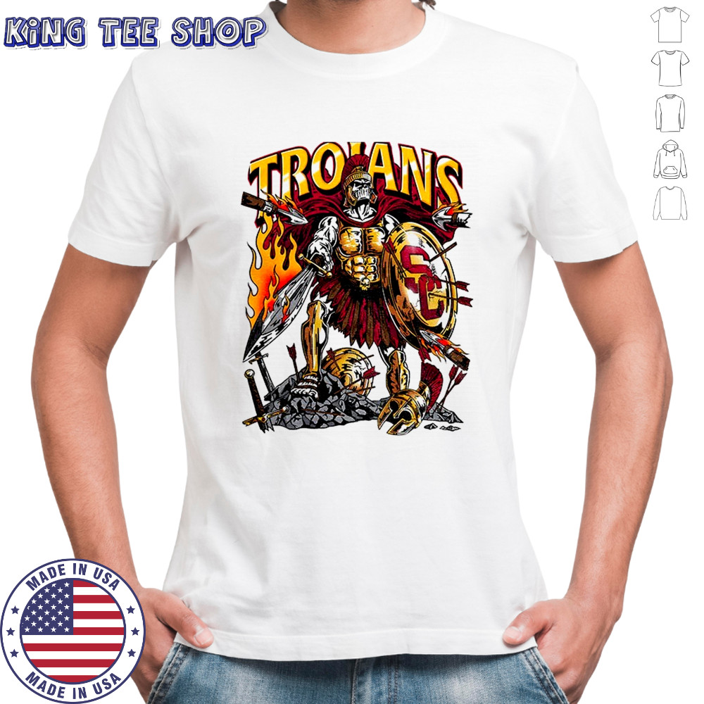 Trojan warrior USC Trojans football 2025 logo shirt