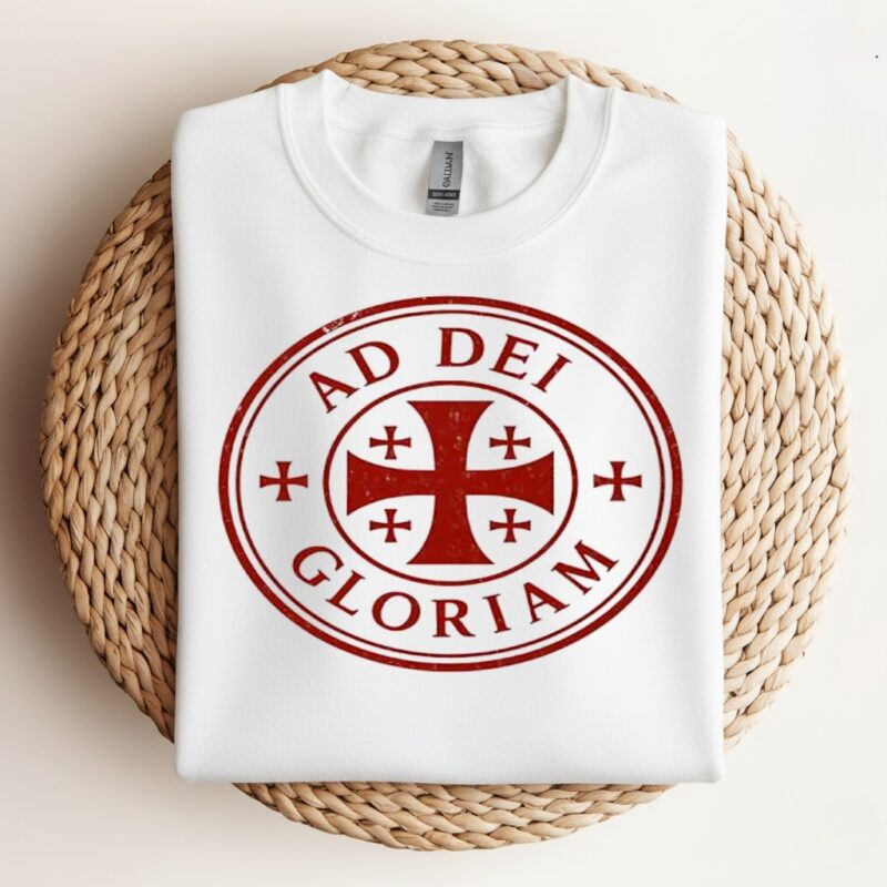 Ad Dei Gloriam logo_Crewneck Sweatshirt