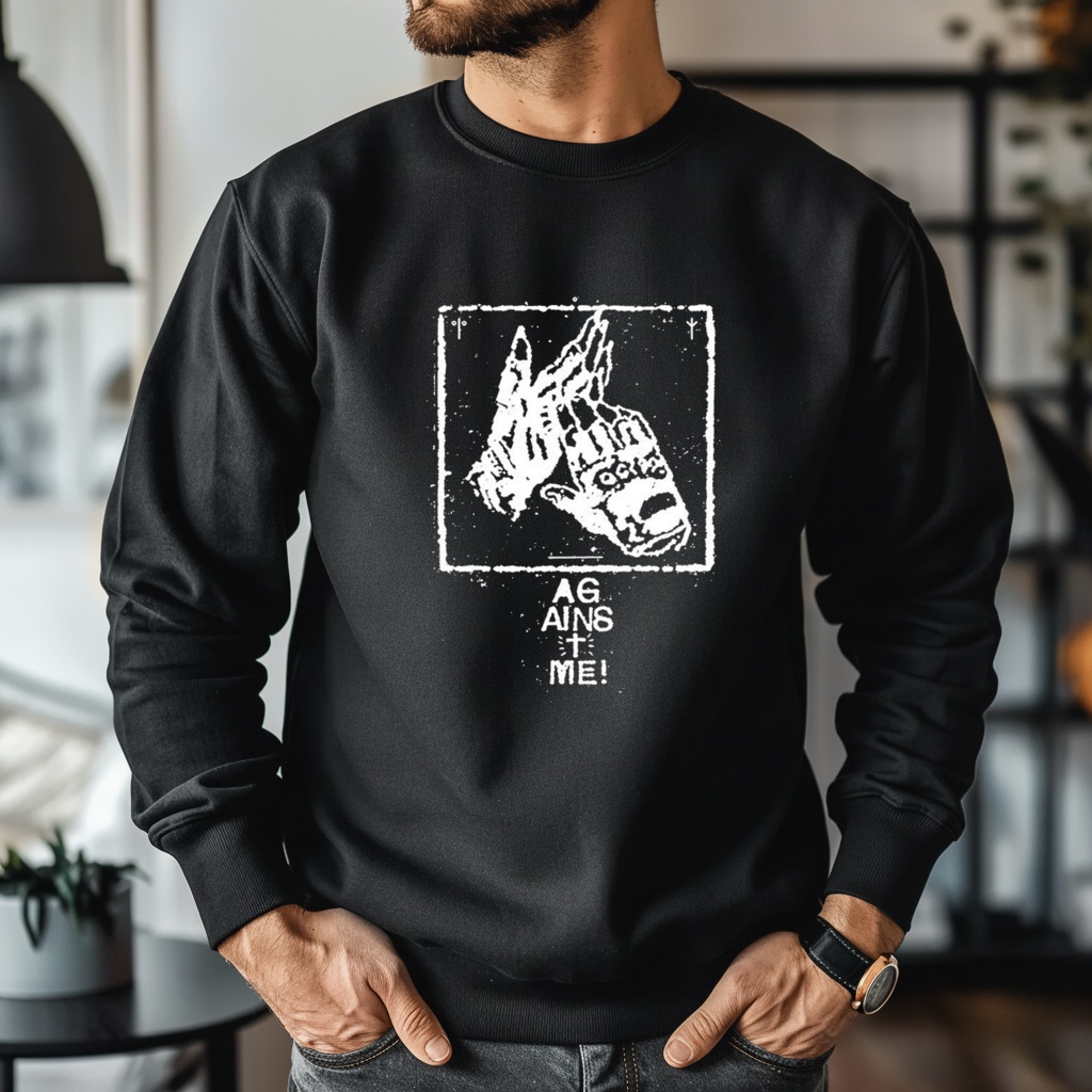 Against Me! Gloves Hands T-shirts