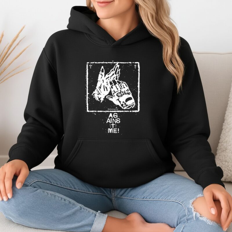 Against Me! Gloves Hands_Hoodie