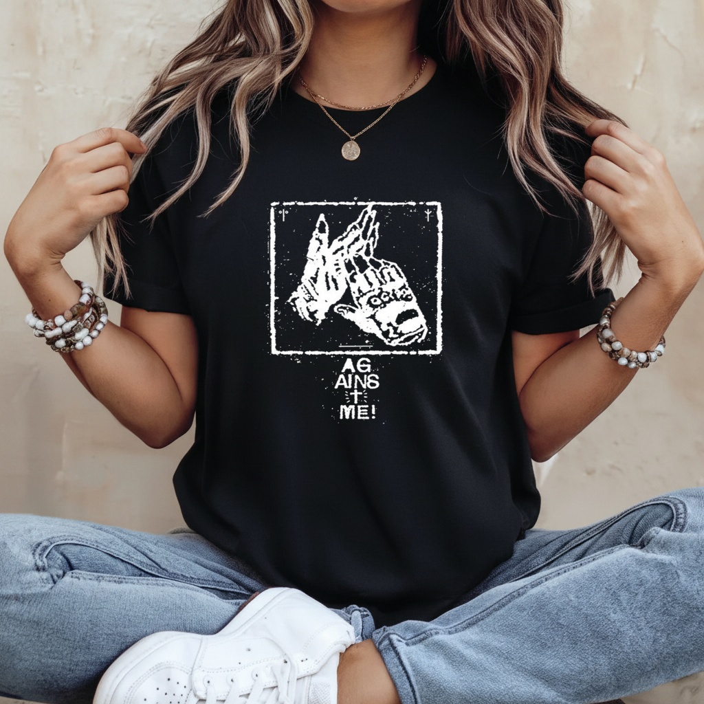 Against Me! Gloves Hands T-shirts