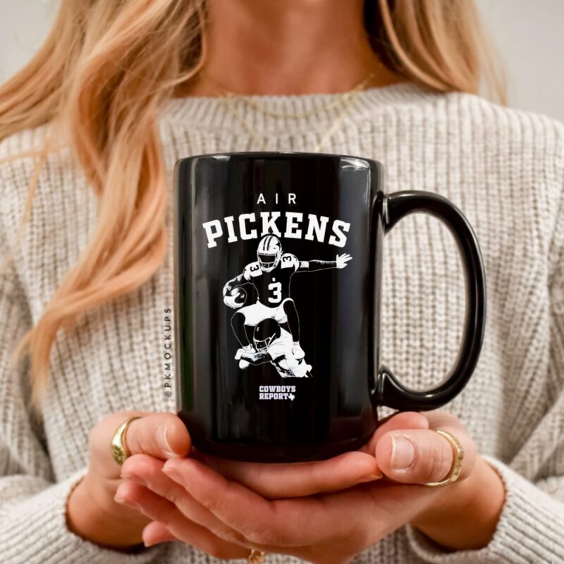 Air Pickens Cowboys Report George Pickens Dallas Cowboys_Ceramic Mug