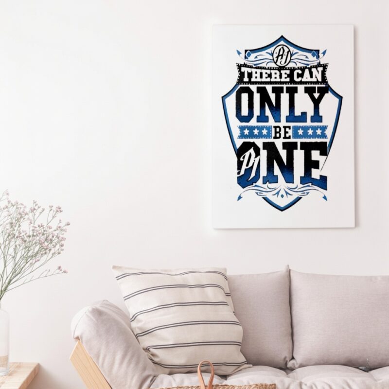 Aj Styles There Can Only Be One_Canvas