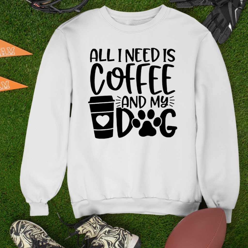 All I Need Is Coffee and My Dog shirt