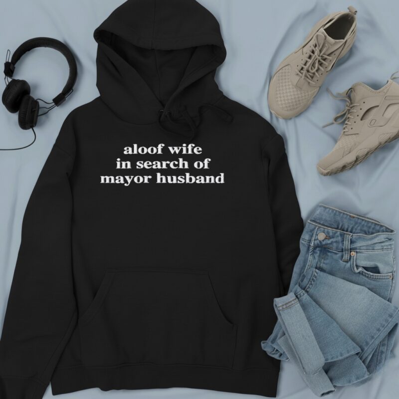 Aloof wife in search of mayor husband corduroy_Hoodie