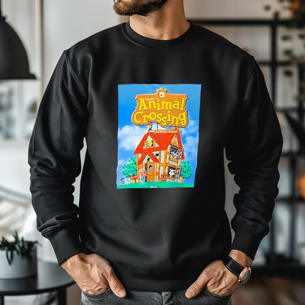 Animal Crossing City Folk graphic shirt