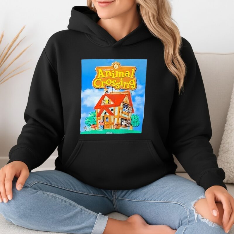 Animal Crossing City Folk graphic_Hoodie