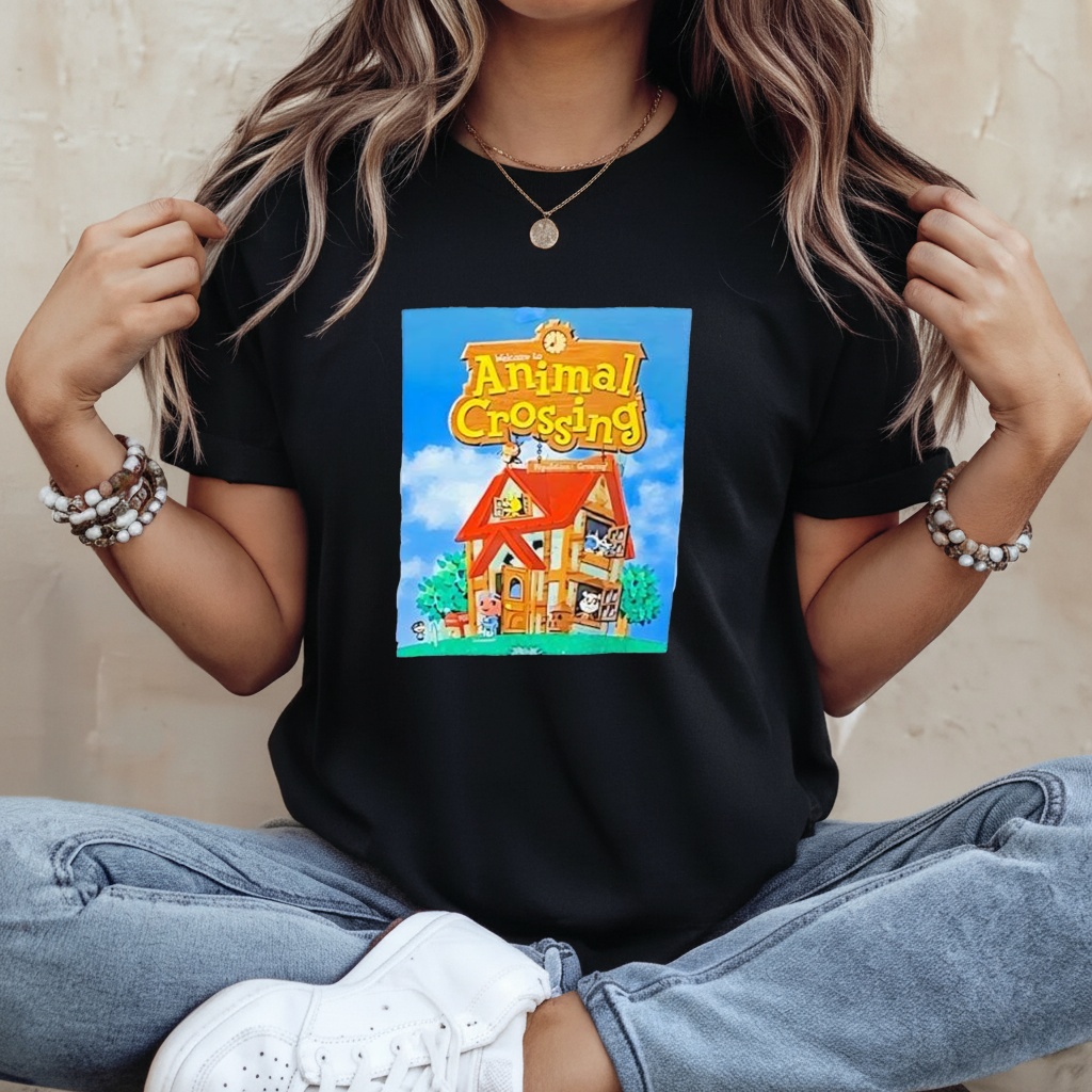 Animal Crossing City Folk graphic shirt