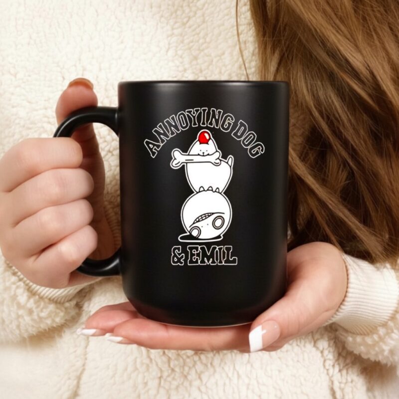 Annoying Dog and Emil graphic_Ceramic Mug