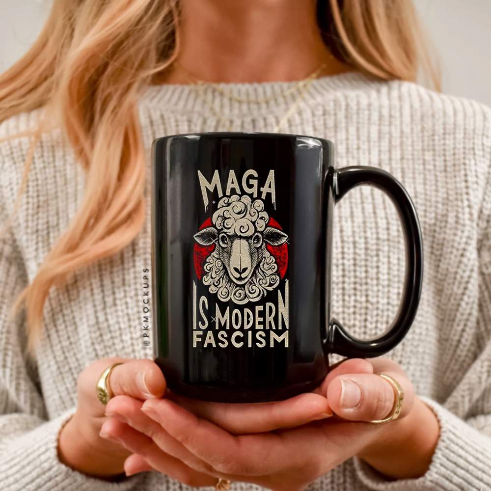 Anti Fascist Sheep Maga Is Modern Fascism Shirt