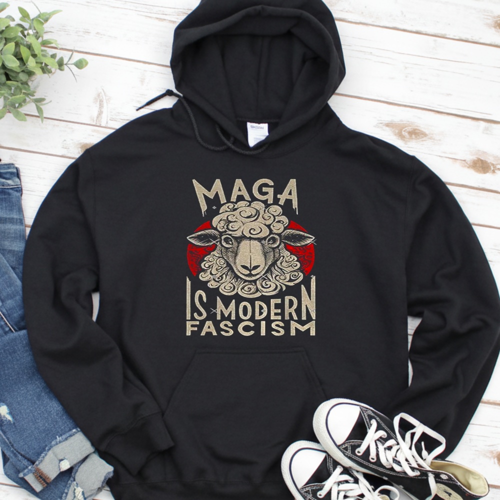 Anti Fascist Sheep Maga Is Modern Fascism Shirt