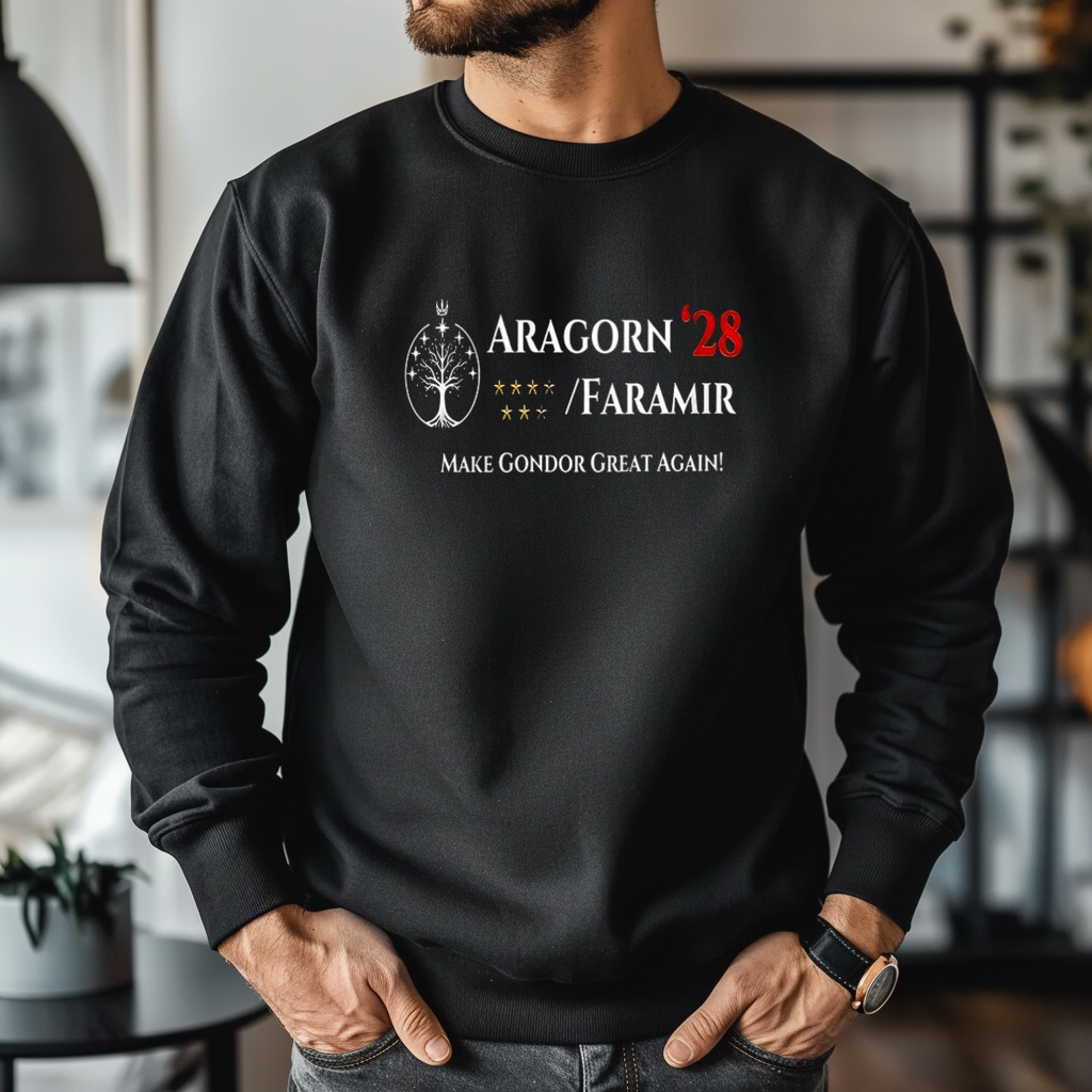 Aragorn Faramir president 2028 make gondor great again shirt