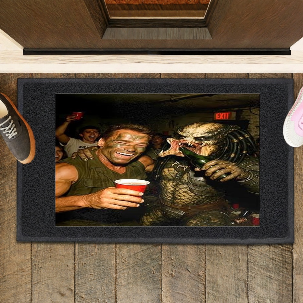 Arnold Schwarzenegger and The Predator Party Shirt