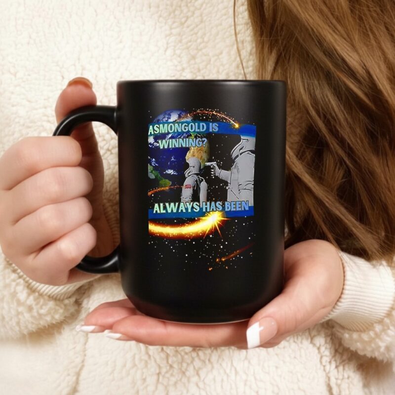Astronaut meme always has been_Ceramic Mug
