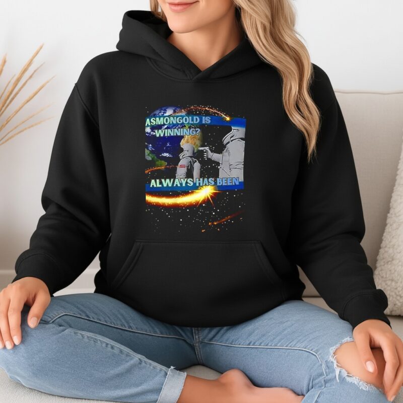 Astronaut meme always has been_Hoodie