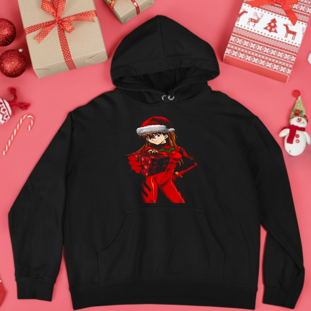 Asuka Langley Sohryu Neon Genesis Evangelion give gift Christmas shirt