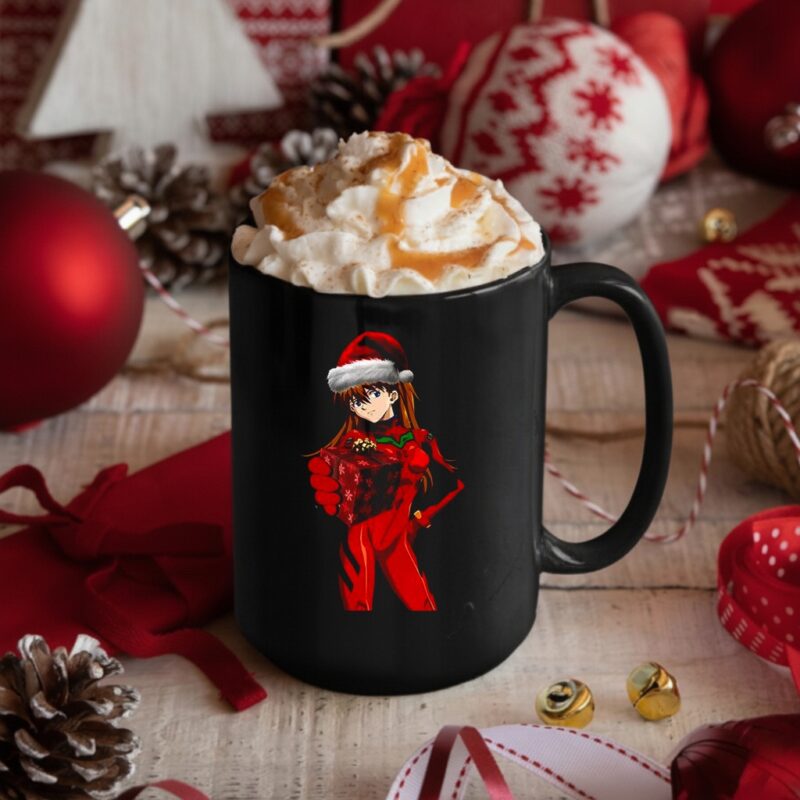 Asuka Langley Sohryu Neon Genesis Evangelion give gift Christmas_Mug