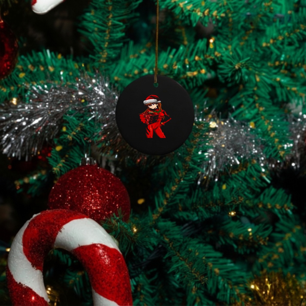 Asuka Langley Sohryu Neon Genesis Evangelion give gift Christmas shirt