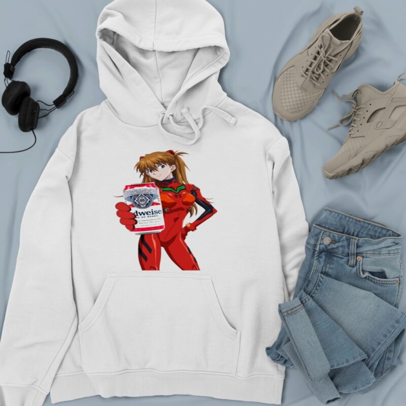 Asuka Langley Soryu X Budweiser_Hoodie