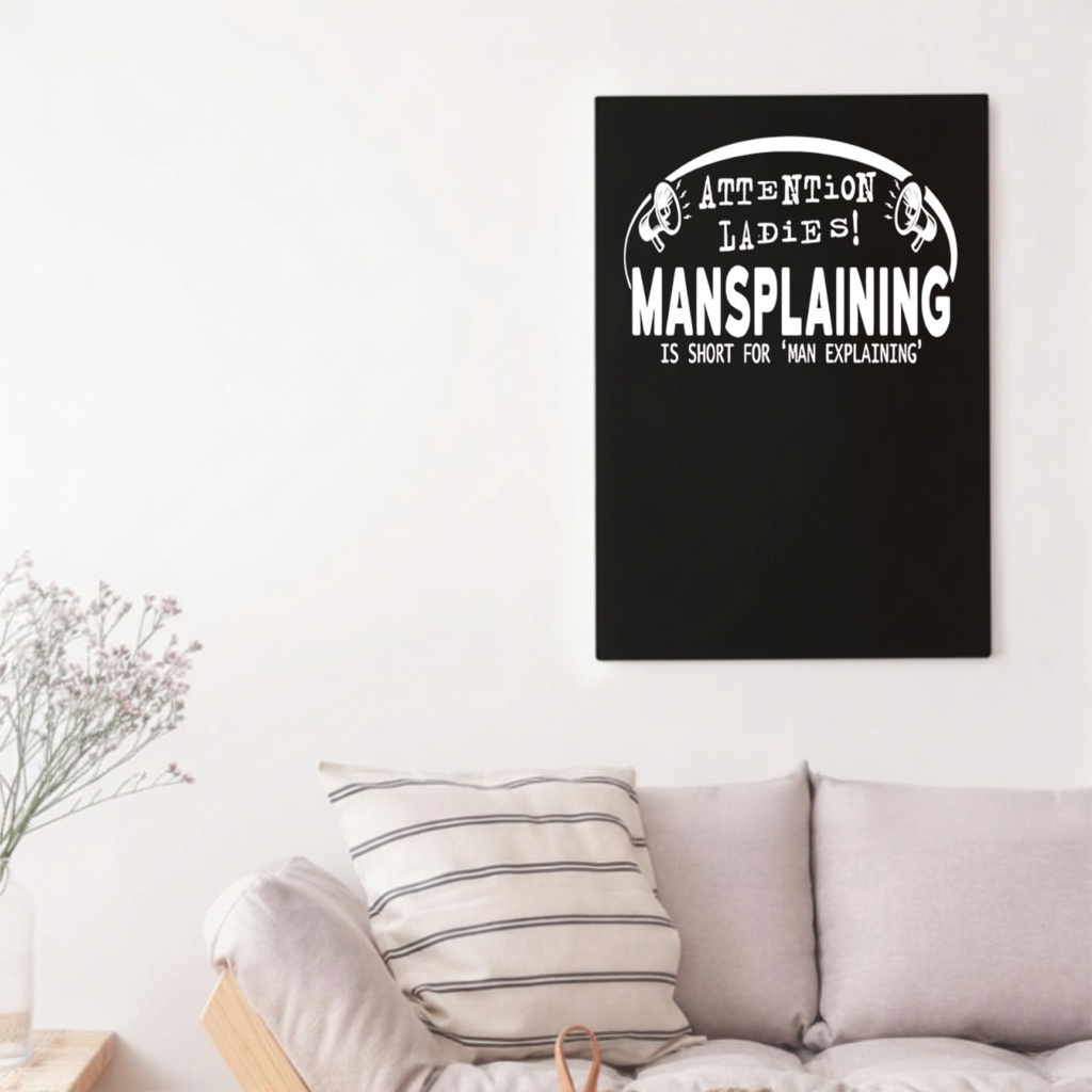 Attention Ladies Mansplaining Is Short For Man Explaining shirt