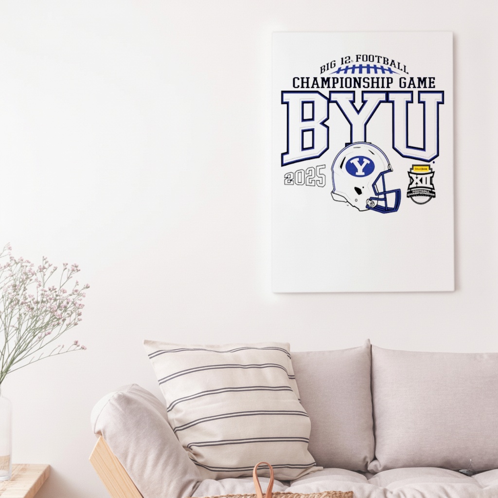 BYU Cougars Big 12 football Championship game 2025 shirt