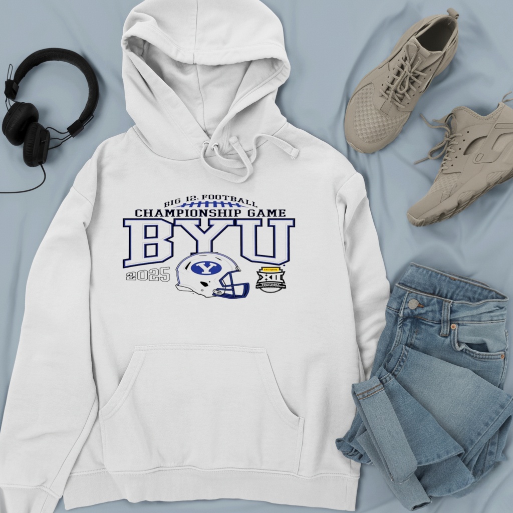 BYU Cougars Big 12 football Championship game 2025 shirt
