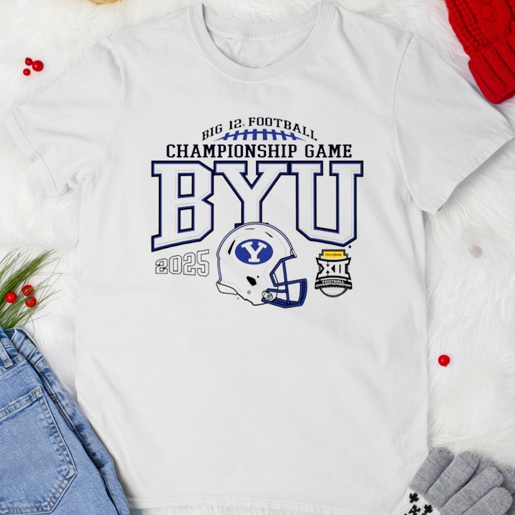 BYU Cougars Big 12 football Championship game 2025 shirt