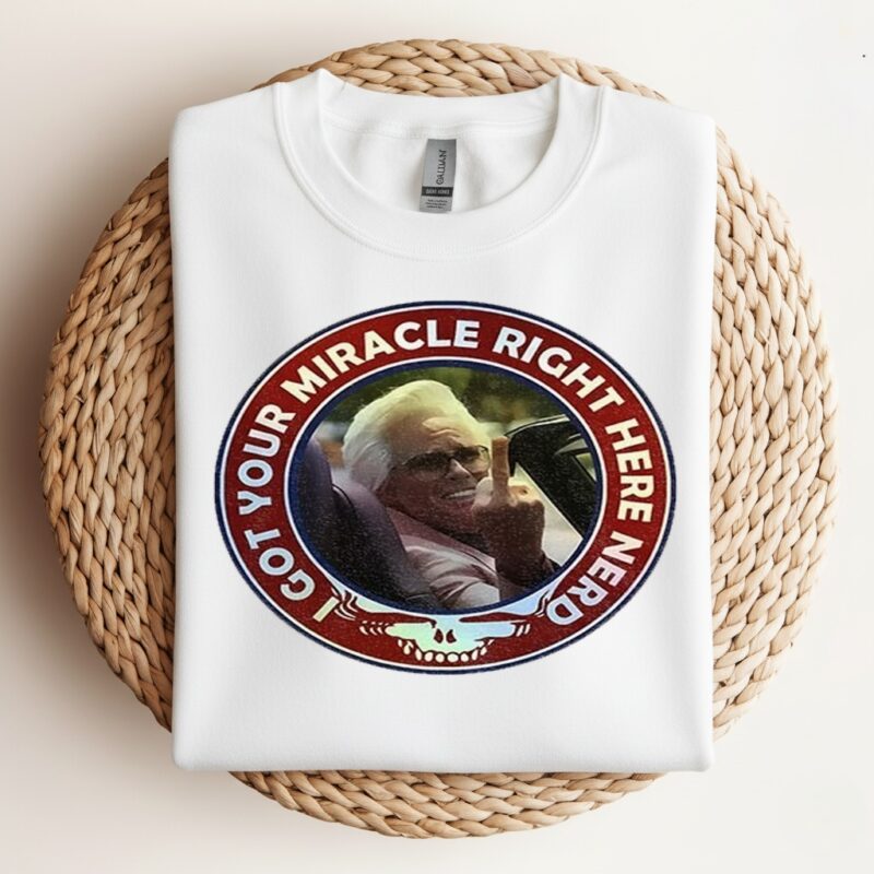 Baby Billy Grateful Dead I got your miracle right here nerd_Crewneck Sweatshirt