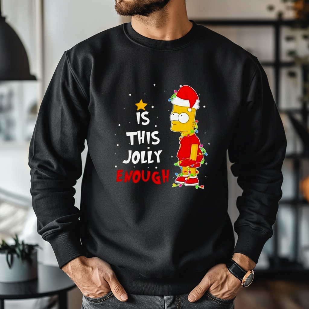 Bart Simpson Christmas This Jolly shirt