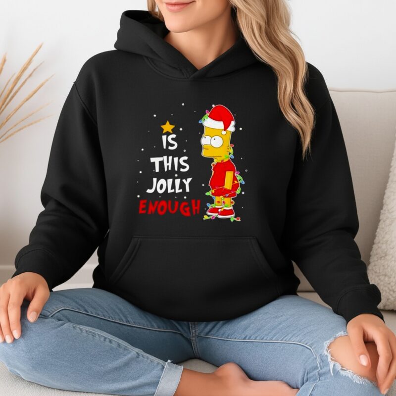 Bart Simpson Christmas This Jolly_Hoodie