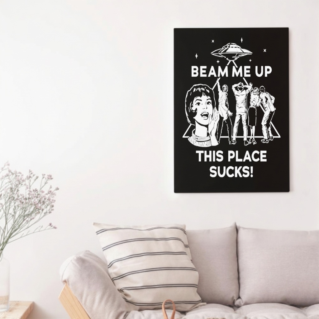 Beam Me Up This Place Sucks Robin Buckley Shirt