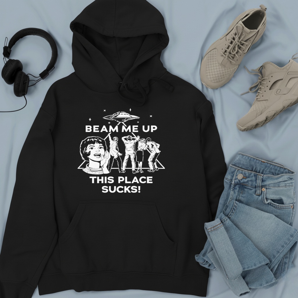 Beam Me Up This Place Sucks Robin Buckley Shirt