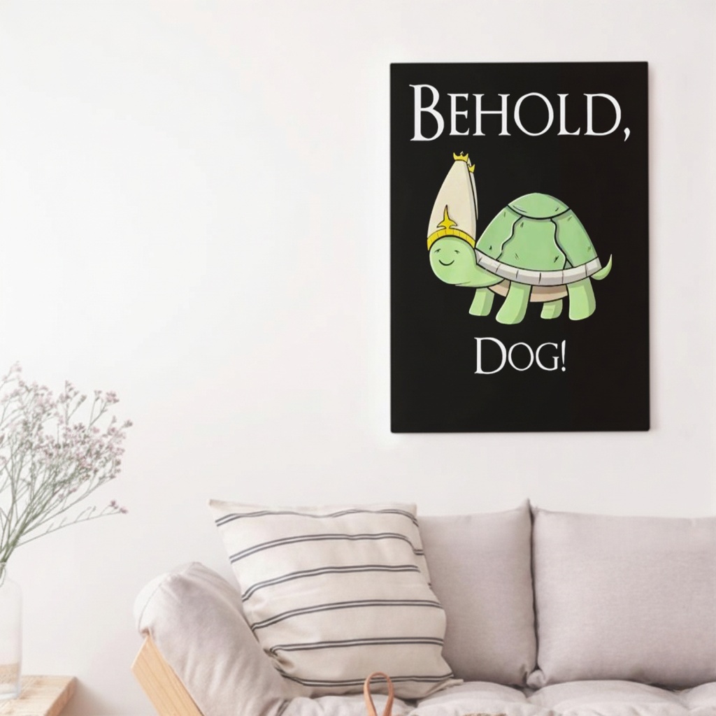 Behold Dog Turtle Shirt