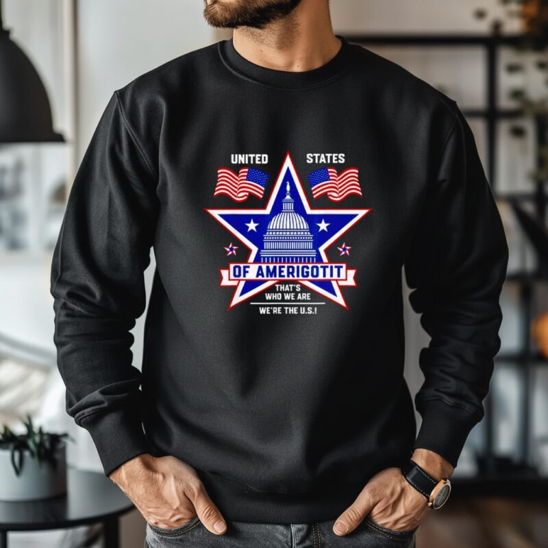 Biden United States of Amerigotit Political Quote_Crewneck Sweatshirt