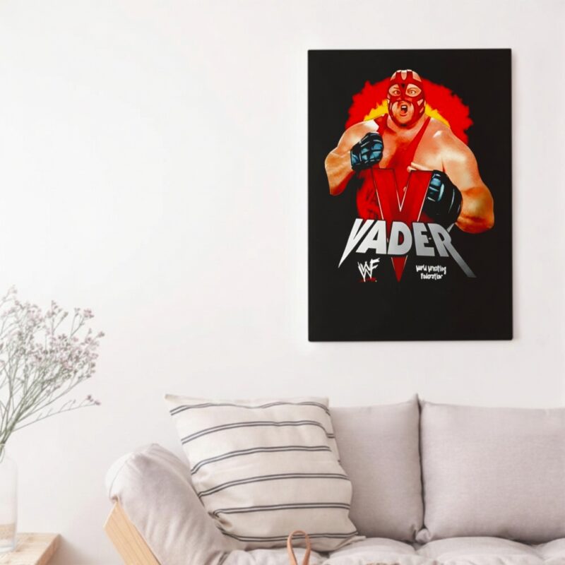 Big Van Vader boy meets world WWE graphic_Canvas