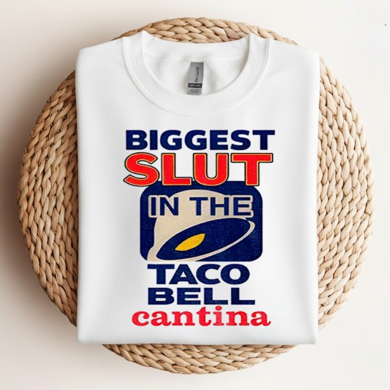 Biggest slut in the Taco Bell Cantina meme_Crewneck Sweatshirt