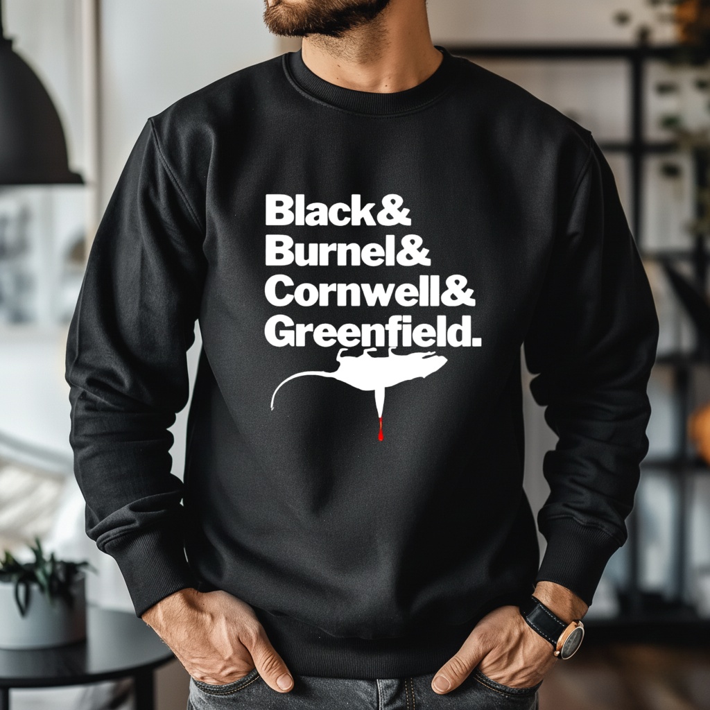 Black And Burnel and Cornwell and Greenfield shirt