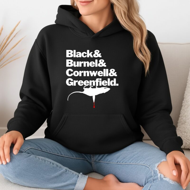 Black And Burnel and Cornwell and Greenfield_Hoodie