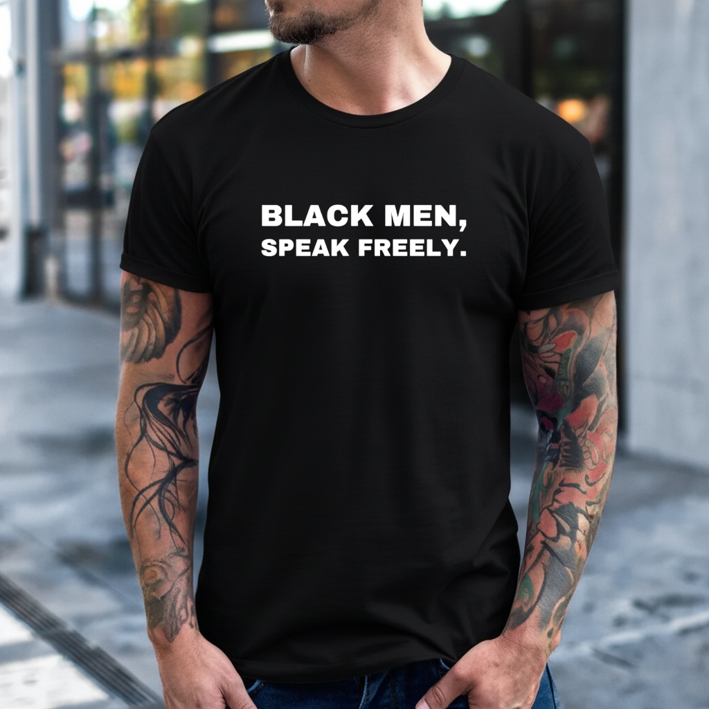 Black men speak freely shirt