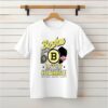 Boston Bruins NHL Eastern Conference Logo and Ball Shirt