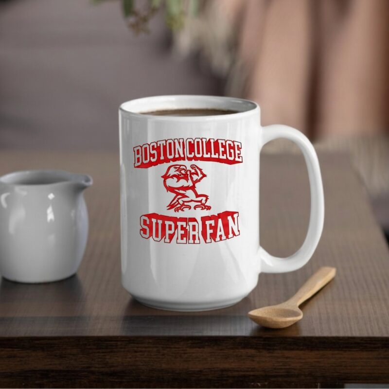Boston College Eagles Super Fan logo_Mug