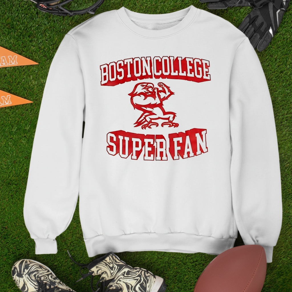 Boston College Eagles Super Fan logo shirt